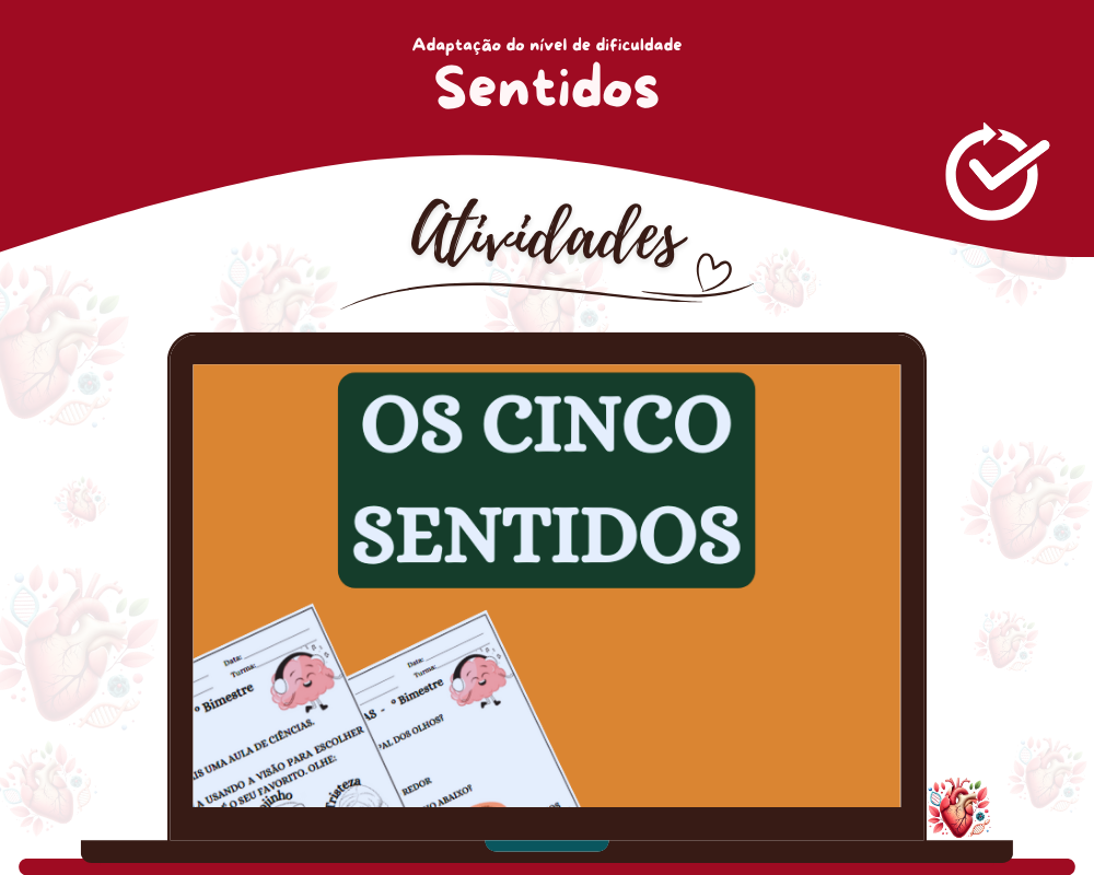 Atividades Adaptadas de Ciências - Sentidos