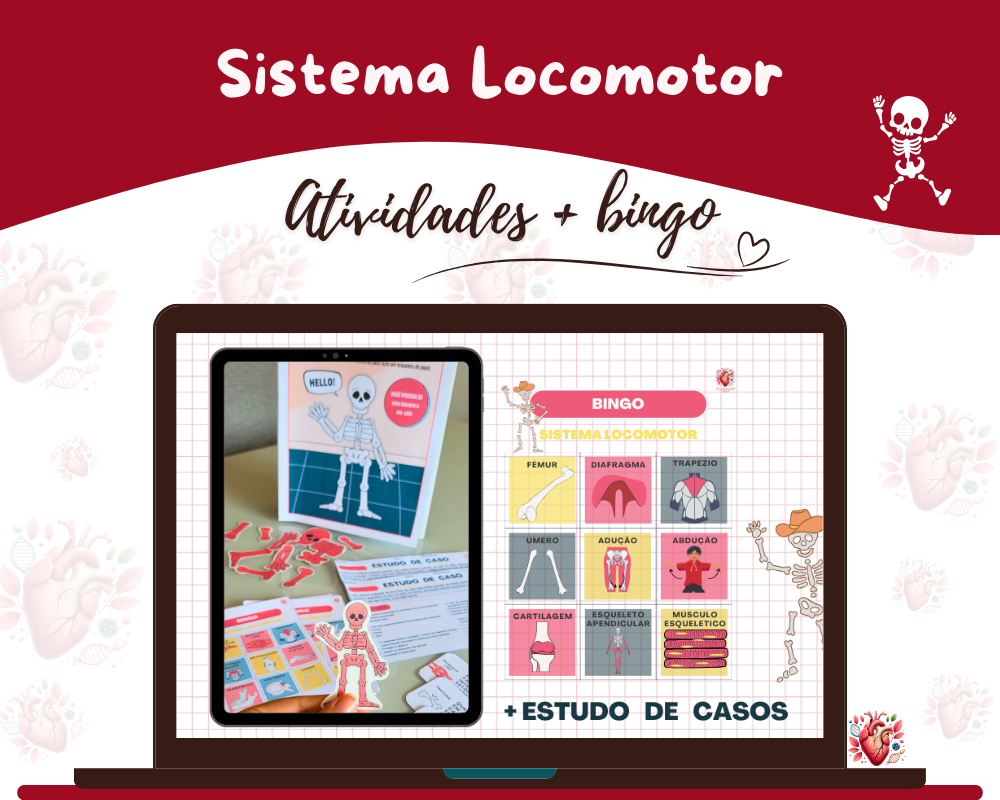 Atividades - Sistema Locomotor (Bingo e Estudo de Caso)