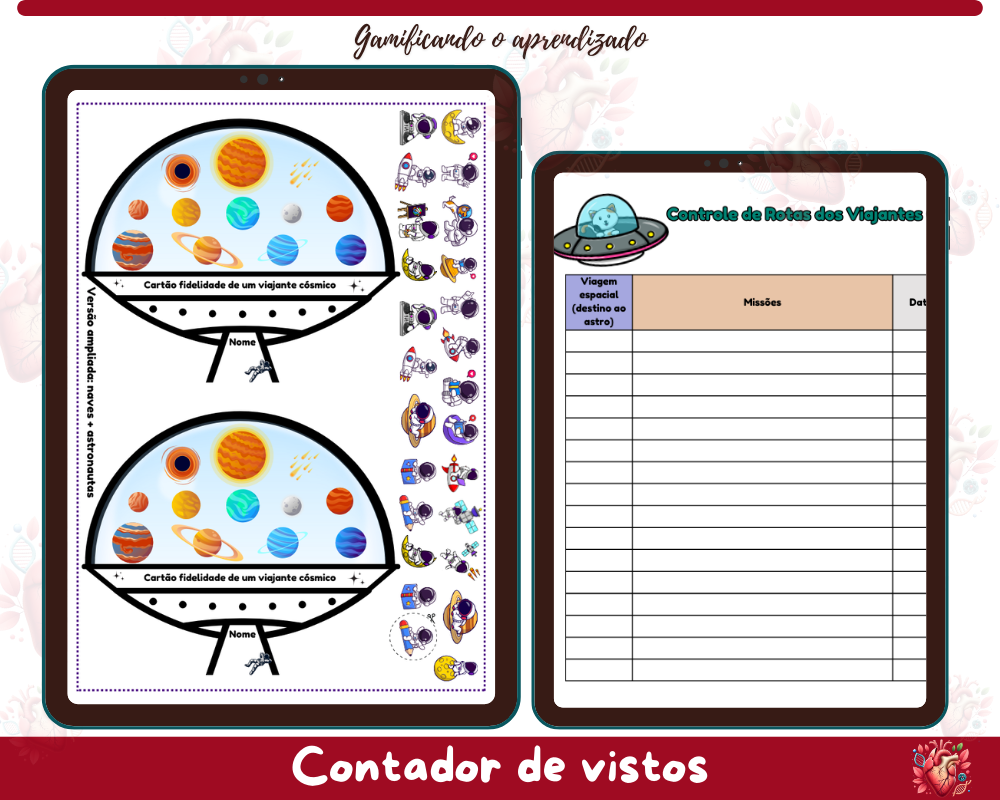 Contador de Vistos - Viajante Cósmico