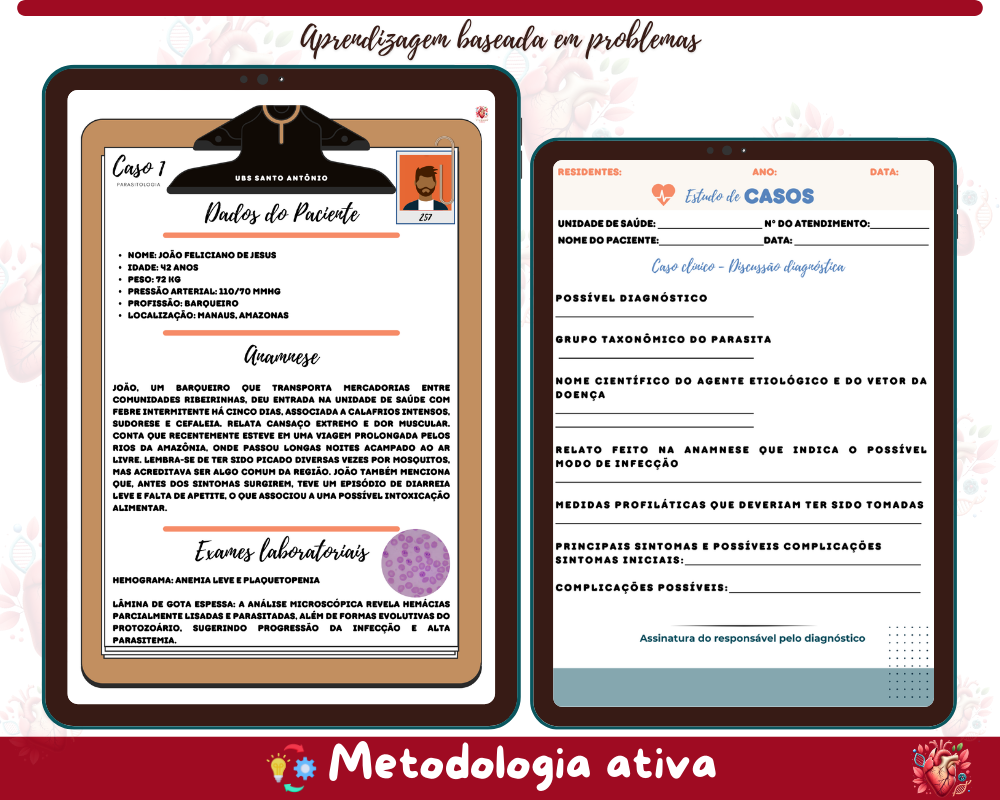 Estudo de Casos - Protozooses Estudo de Casos - Protozooses