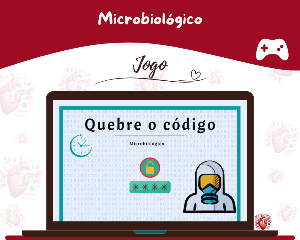 Jogo - Quebre o Código: Microbiológico