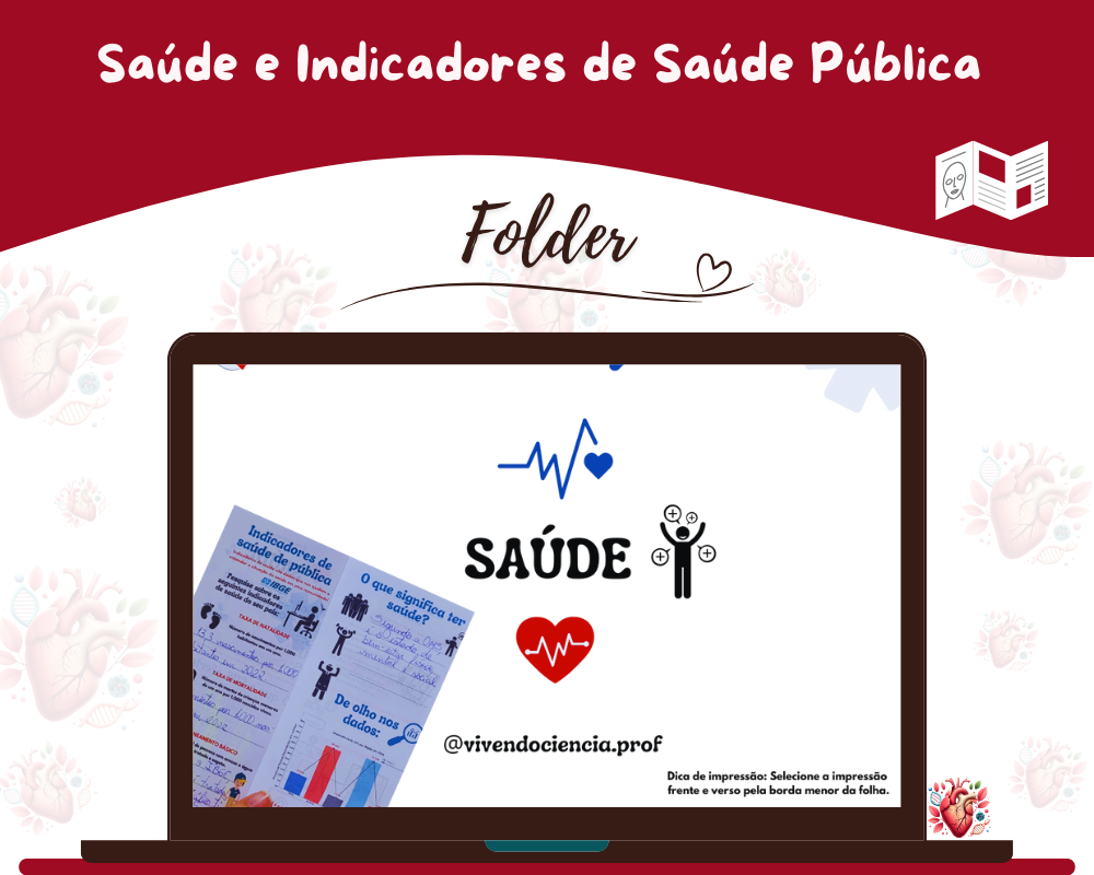 Folder - Saúde e Indicadores de Saúde Pública