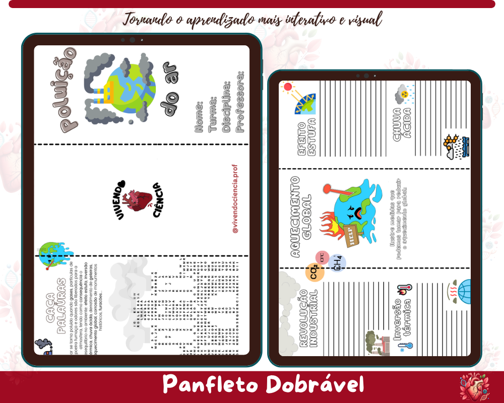 Folder - Poluição do Ar Folder - Poluição do Ar