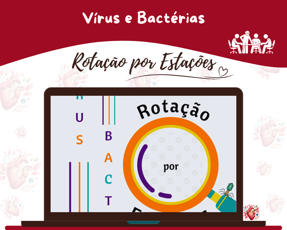 Rotação por Estações - Vírus e Bactérias Rotação por Estações - Vírus e Bactérias