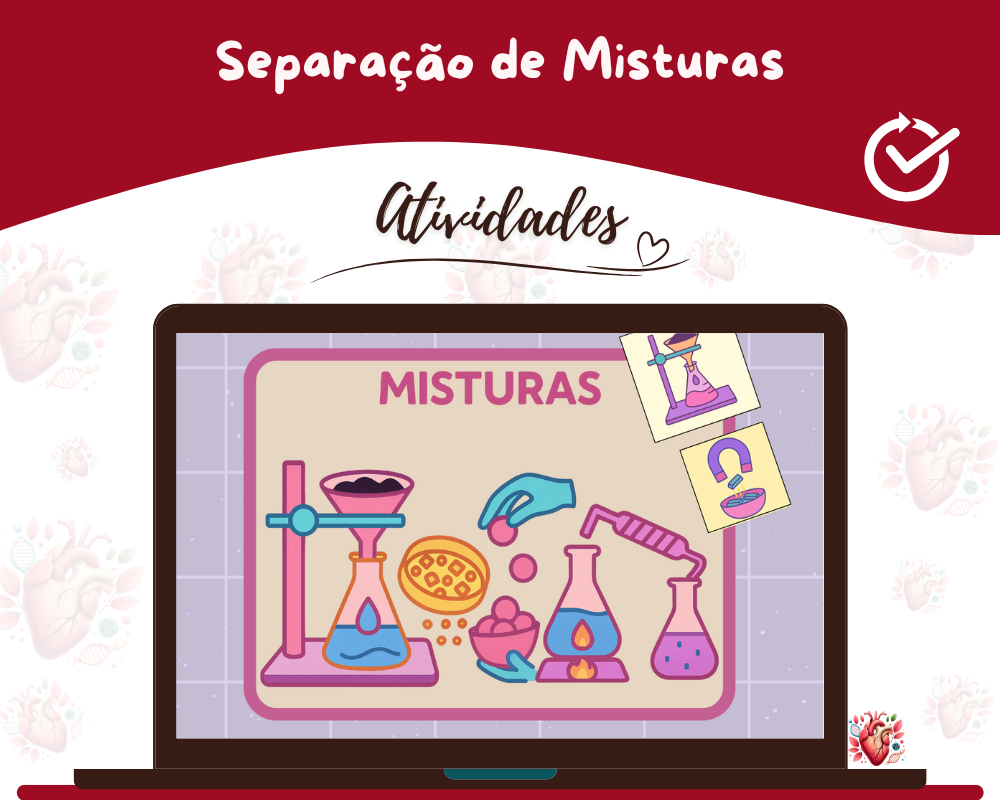 Atividades - Métodos de Separação de MIsturas Atividades - Métodos de Separação de MIsturas