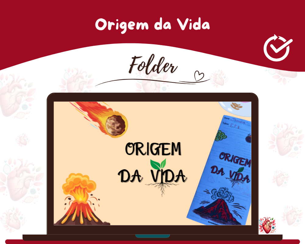 Folder - Origem da Vida Folder - Origem da Vida