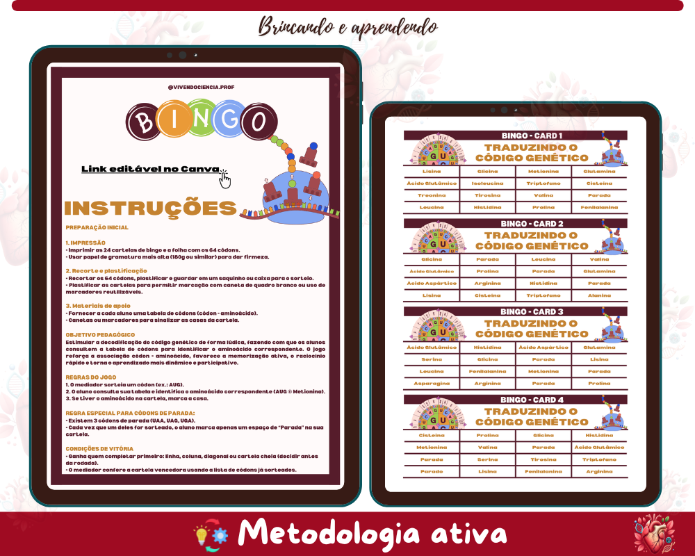 Bingo - Traduzindo o Código Genético