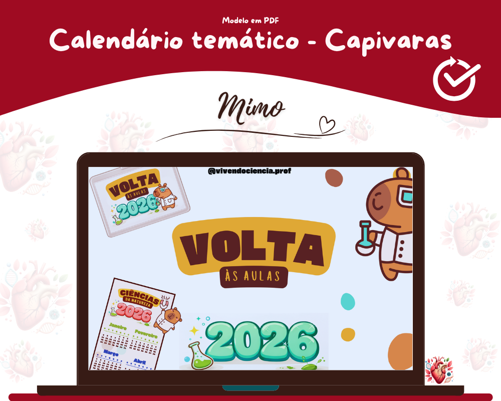 Marcador de páginas e mimo de capivaras 