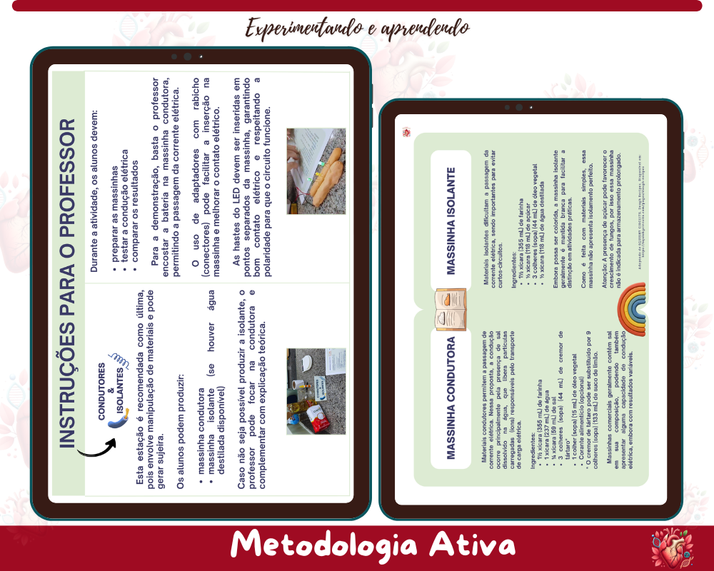 Roteiro de aula prática - Experiências com energia
