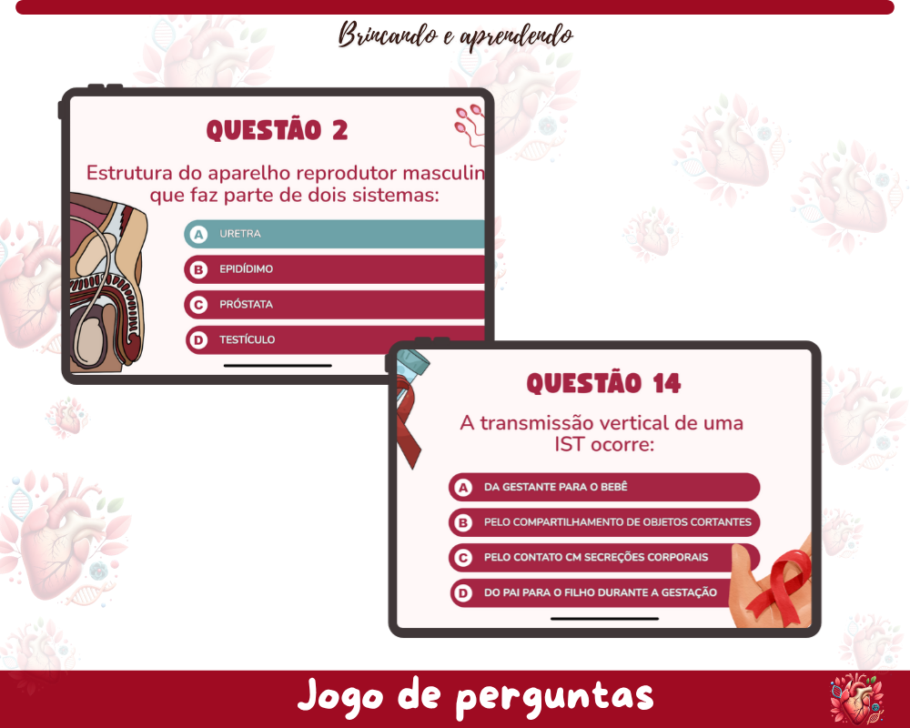 Quiz - Reprodução Humana Quiz - Reprodução Humana
