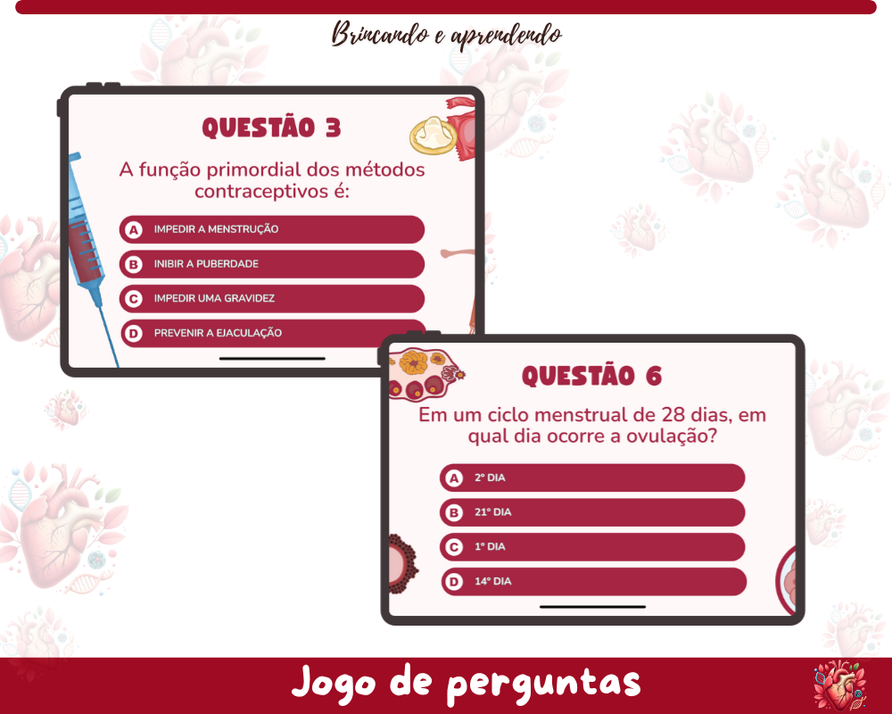 Quiz - Reprodução Humana Quiz - Reprodução Humana