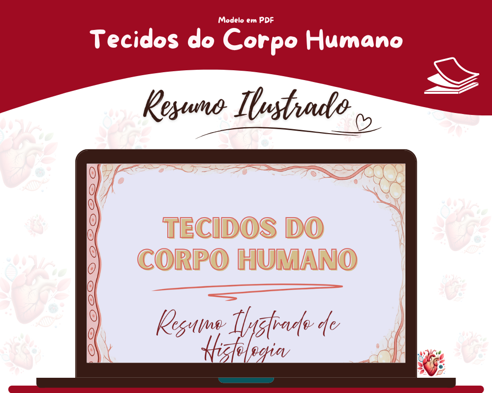 Resumo ilustrado - Tecidos do Corpo Humano