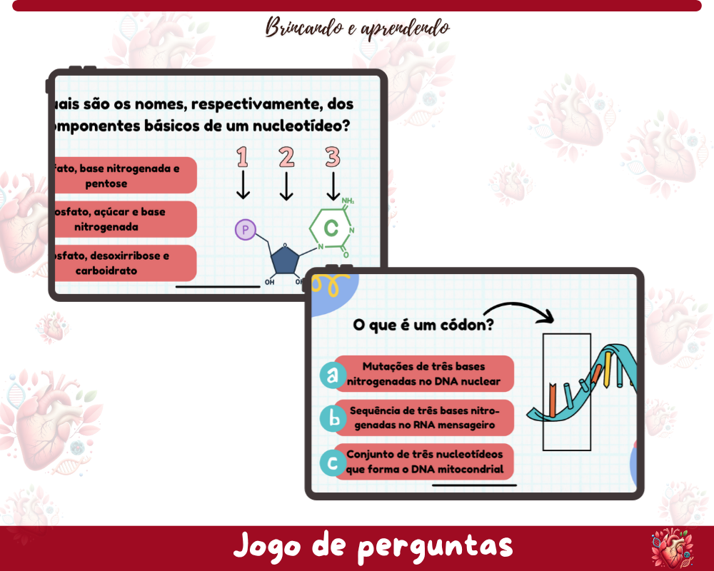 Quiz - Biologia Molecular do Gene