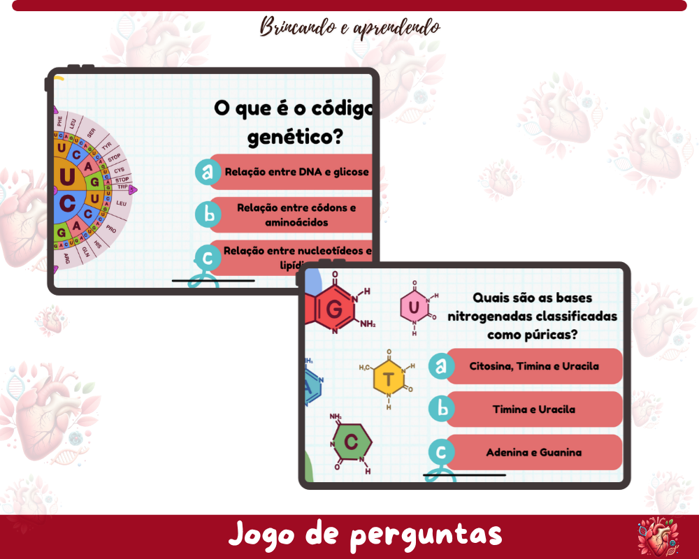 Quiz - Biologia Molecular do Gene